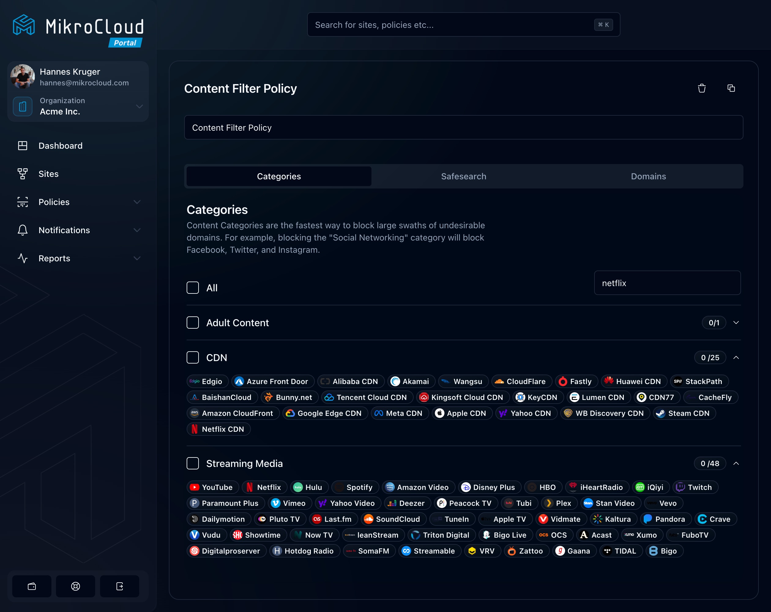 Application Aware Firewalling